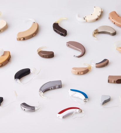 various hearing aids